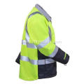 Men's Water-Resistant High-Visibility Work Jacket